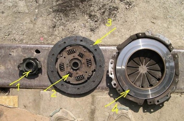 Как снять сцепление