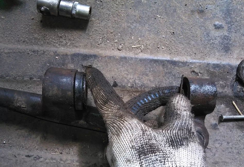 Замена шкворней на ГАЗ 3110 своими руками