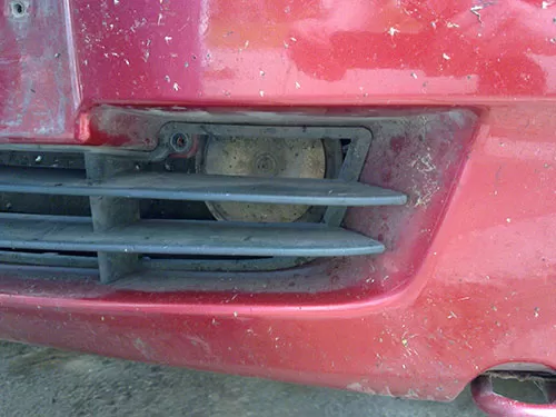 Как снять передний бампер Лада Калина