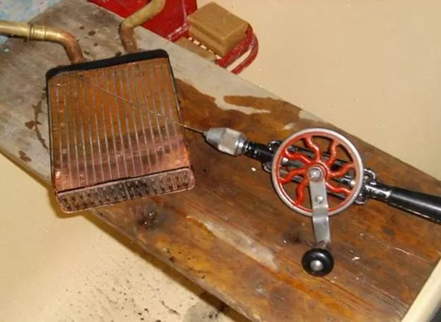 Как промыть радиатор печки