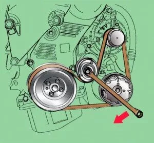Как заменить ремень генератора