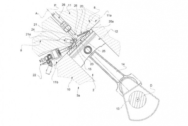 Фирма Ferrari запатентовала необычную версию ДВС Фирма Ferrari запатентовала необычную версию ДВС