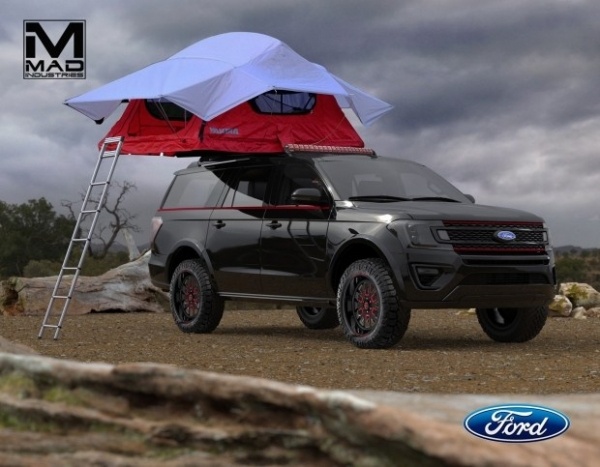 Ford продемонстрировала восемь спецверсий для Escape, Explorer и Expedition