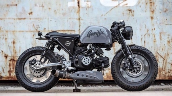 Honda Monkey 125 превратилась в удивительный кастом