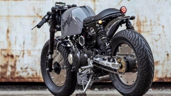Honda Monkey 125 превратилась в удивительный кастом