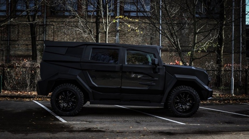 В Латвии разработали внедорожник Black Stallion для съемок в фильме