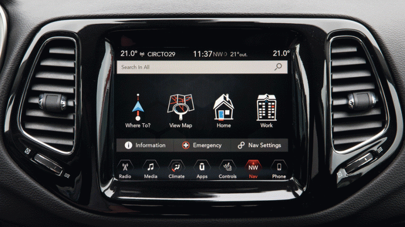 Прикрываем Jeep Compass обновлённым Cherokee Прикрываем Jeep Compass обновлённым Cherokee